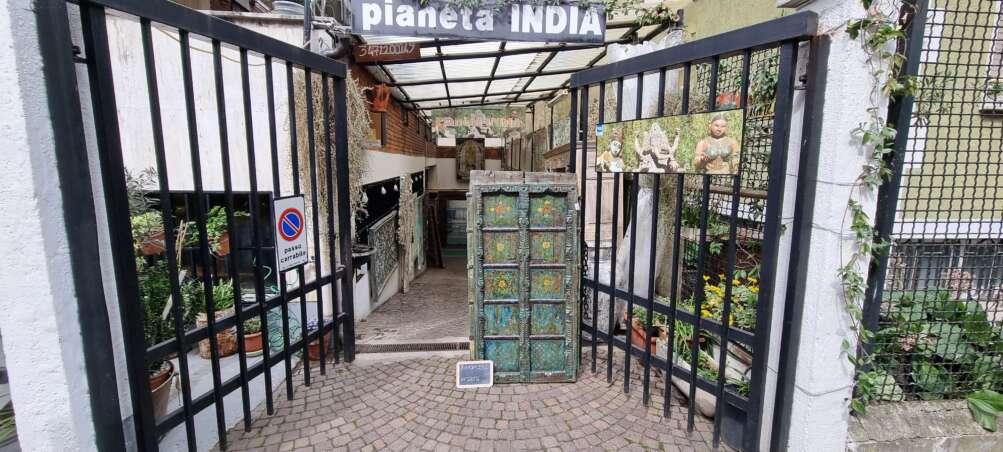 Vecchia porta indiana
