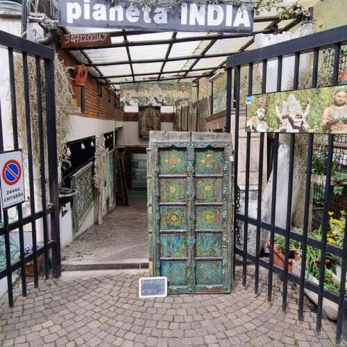 Vecchia porta indiana