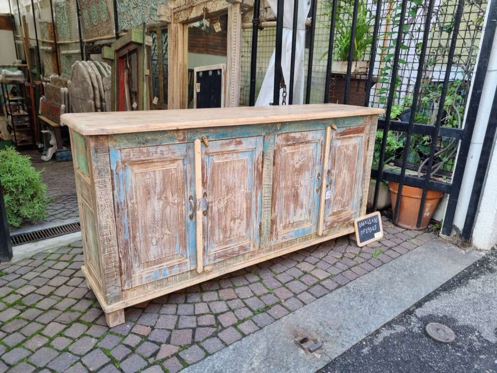 credenza shabby legno massello