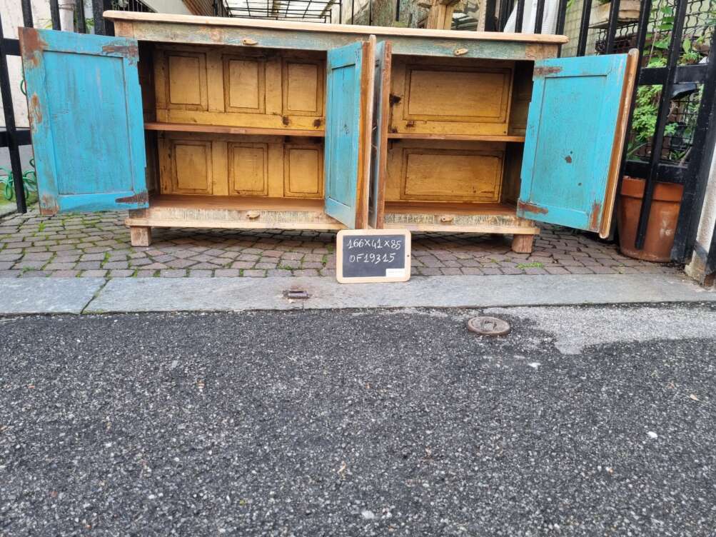 interni credenza shabby legno massello