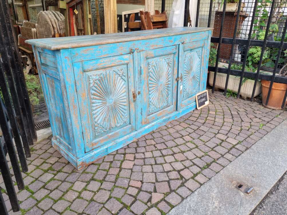 credenza turchese