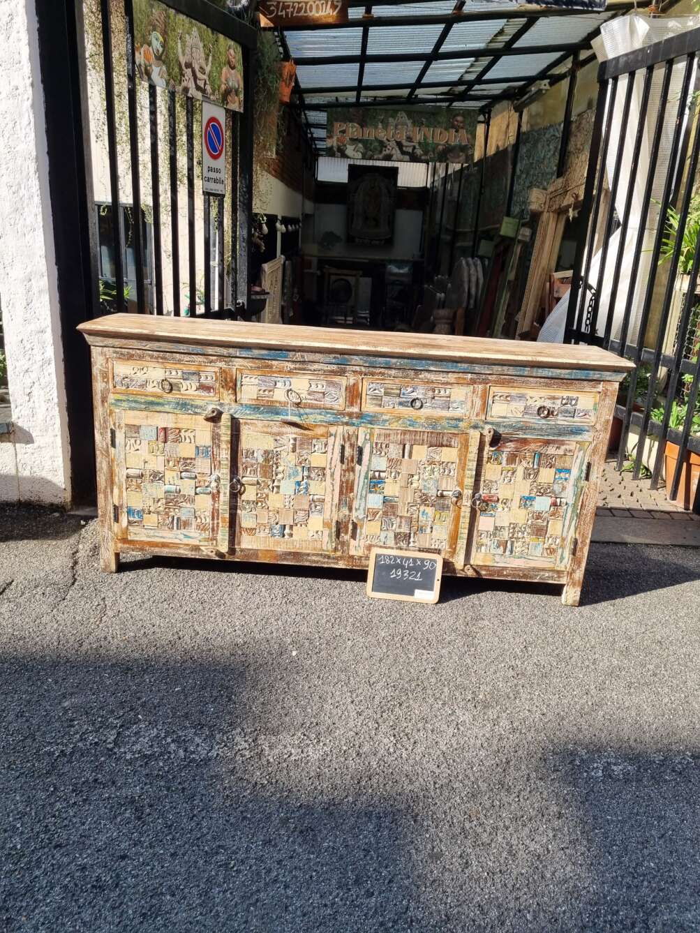 credenza mosaico