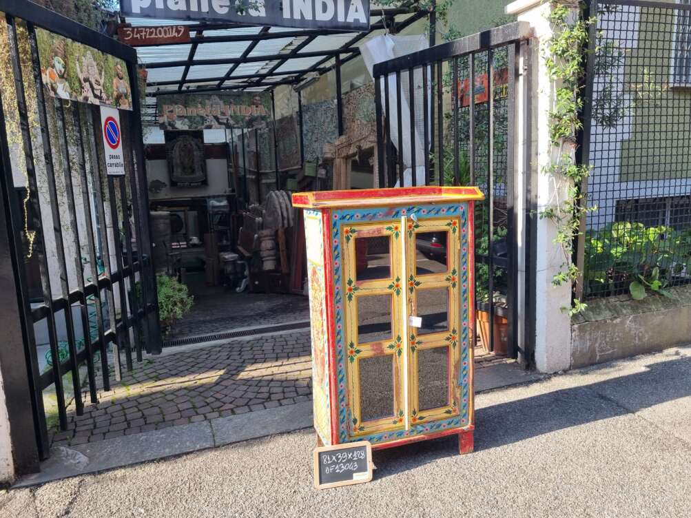Vetrinetta artigianale in legno intagliato - immagine 13