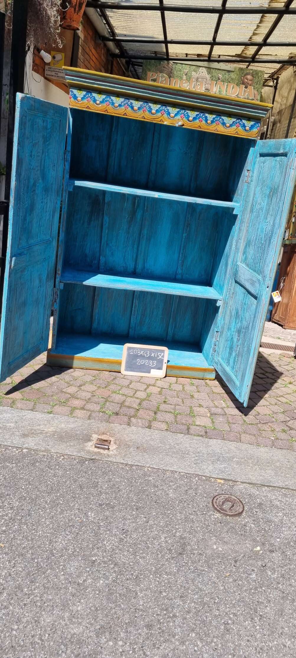 Armadio indiano decorato a mano - immagine 14