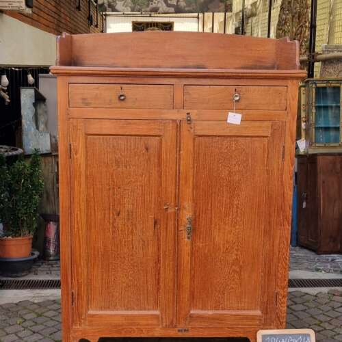Credenza alta teak con alzata