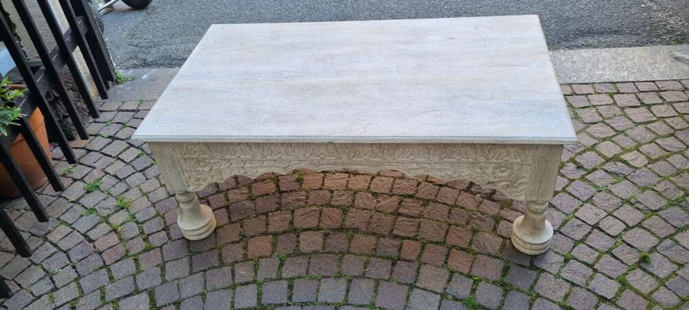 Tavolino da centro in legno massello - immagine 8