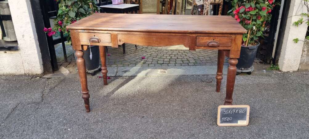 Scrivania indiana in teak - immagine 7