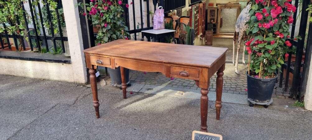 Scrivania indiana in teak - immagine 5