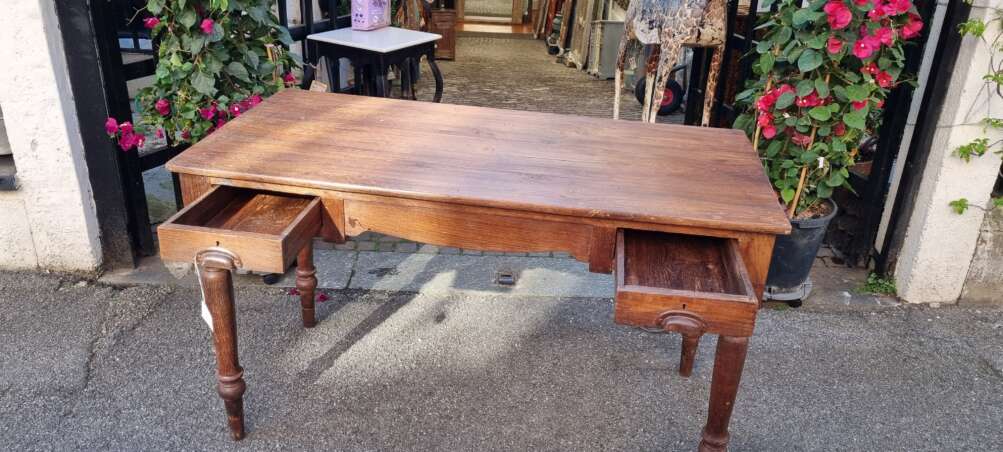 Scrivania indiana in teak - immagine 6