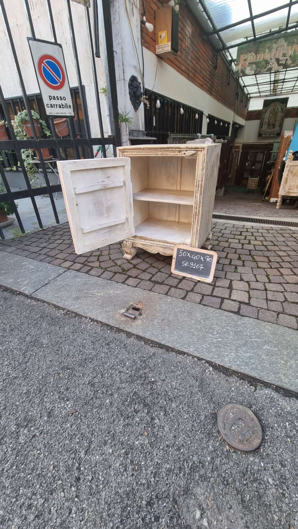 Comodino albero della vita shabby - immagine 4