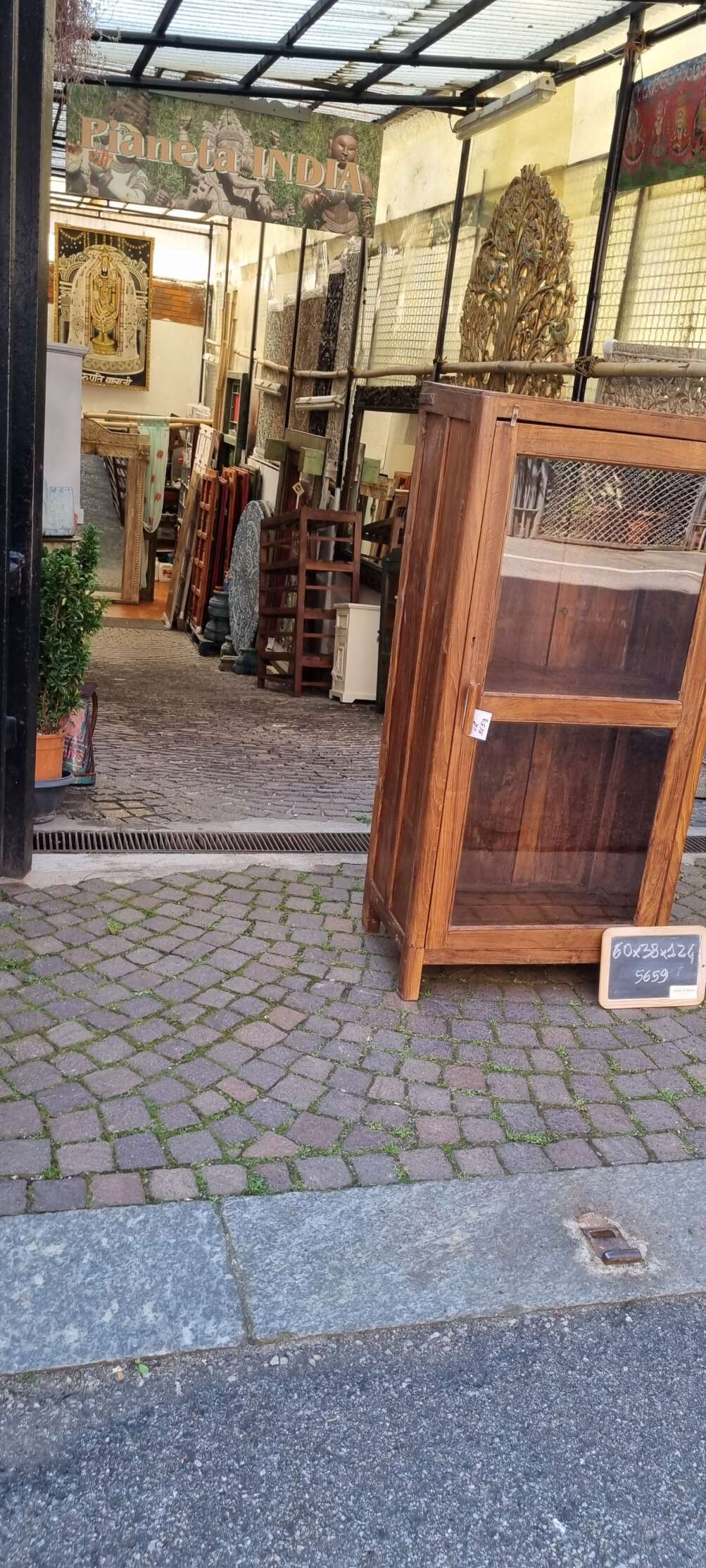 Vetrinetta in Teak Naturale - immagine 10