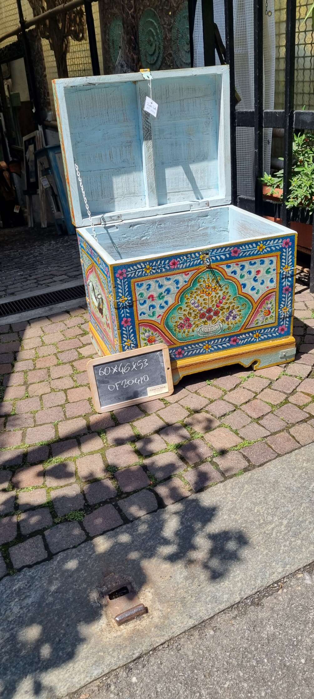 Baule Dipinto con Motivi Floreali - immagine 10