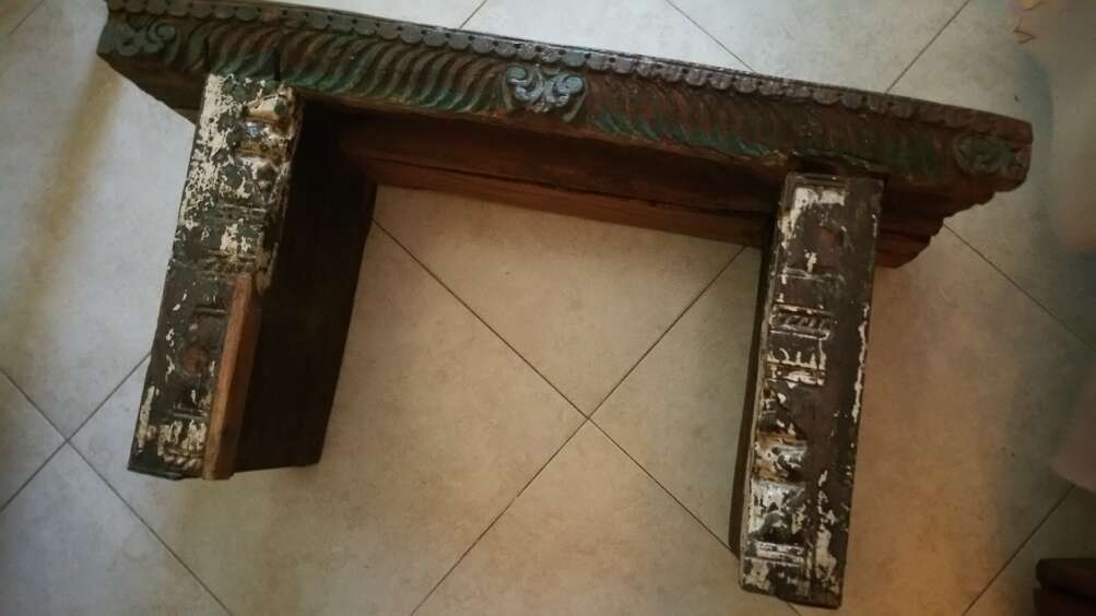 Vecchio tavolino in teak - immagine 9