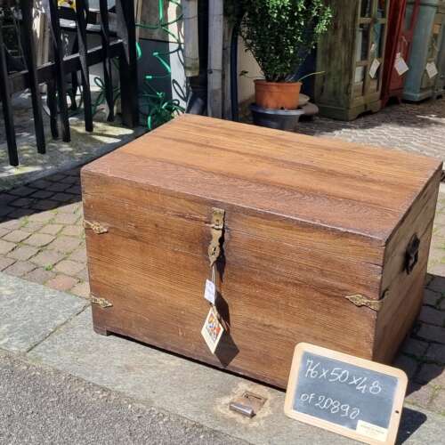 Baule rustico in teak