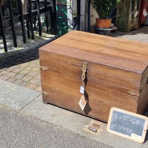 Baule rustico in teak