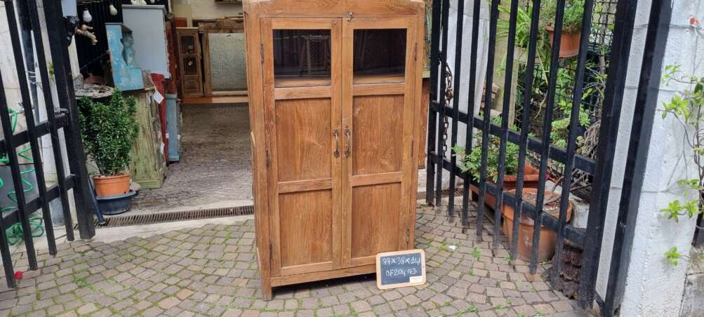 Armadio a due ante con vetri - immagine 6