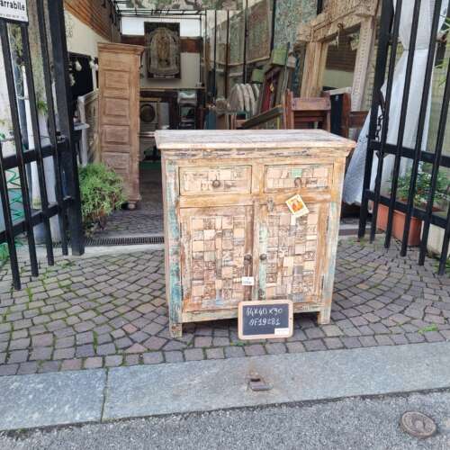 Credenza patchwork intarsiata