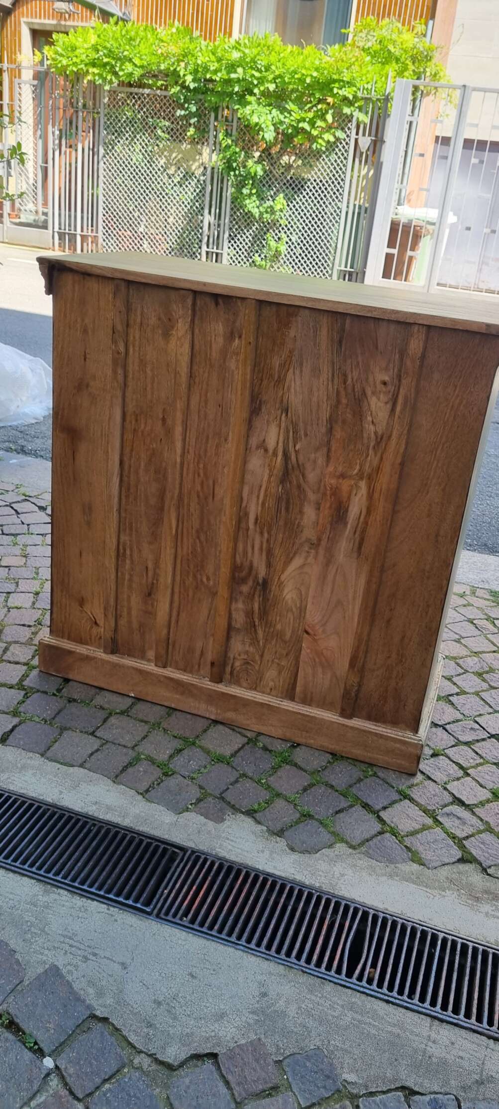 Mobile intagliato floreale con sfumature verde acqua - immagine 3