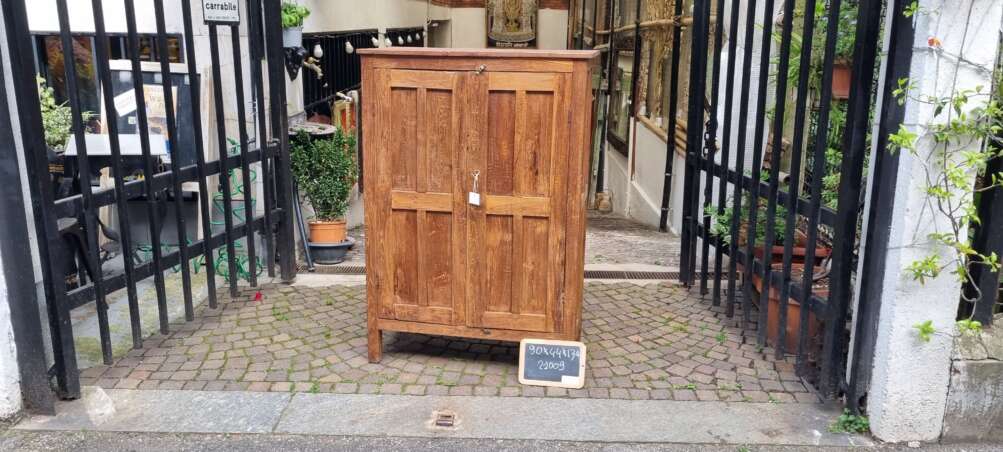 Mobiletto armadietto  a due ante in teak - immagine 8