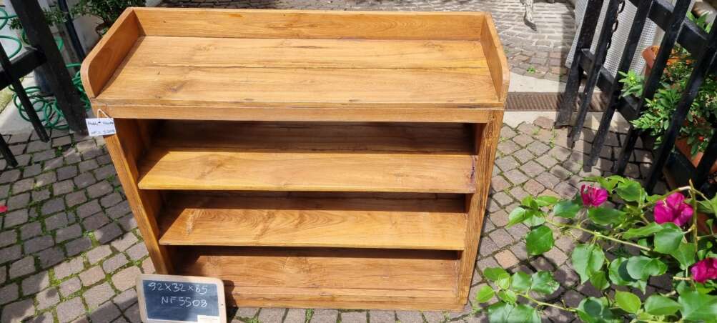 Libreria bassa con ripiani a giorno - immagine 4
