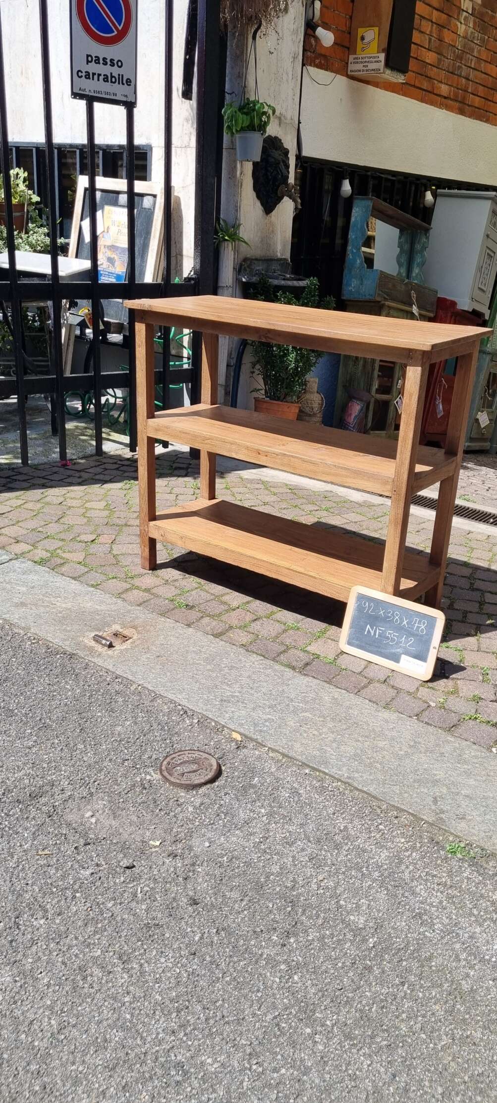 Mobile libreria con due ripiani - immagine 4