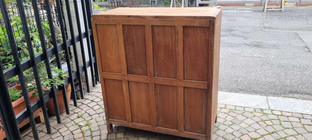 Cassettiera capiente in teak - immagine 6