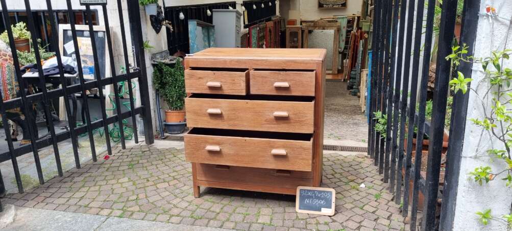 Cassettiera capiente in teak - immagine 2