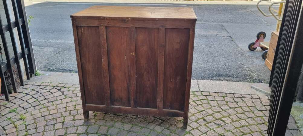 Cassettiera in teak con quattro cassetti - immagine 12
