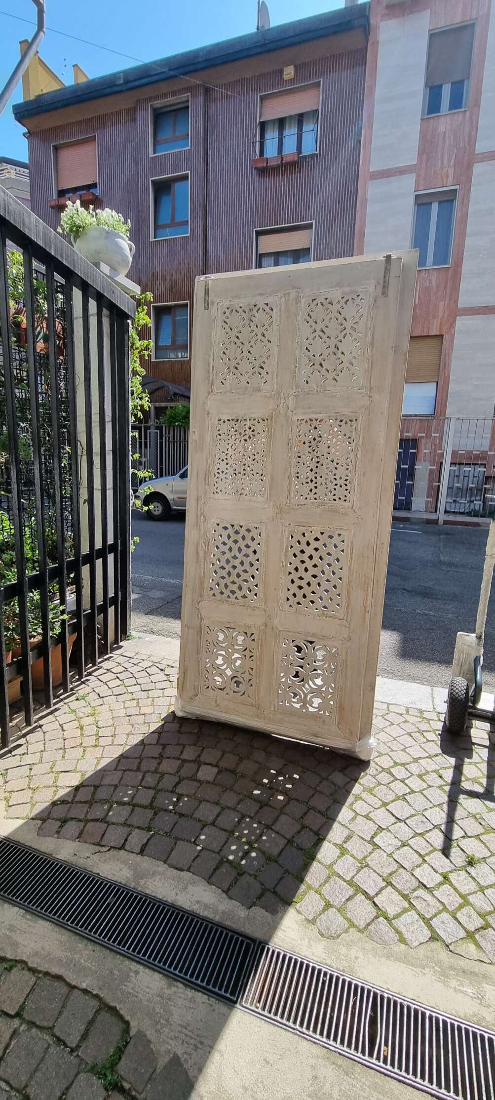 Porta pannello decorativo intagliato a mano - immagine 10