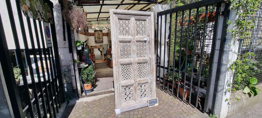 Porta pannello decorativo intagliato a mano - immagine 6
