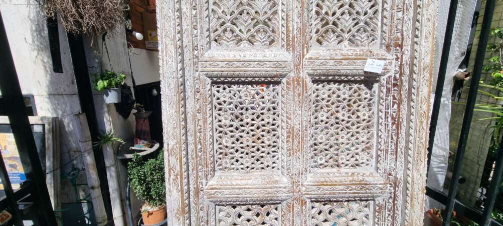 Porta pannello decorativo intagliato a mano - immagine 5